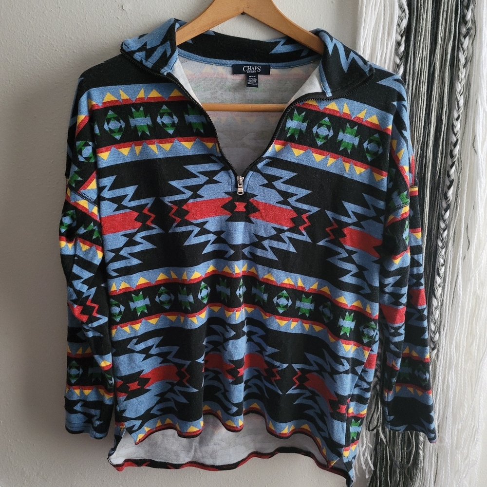 CHAPS Long Sleeve Sweater